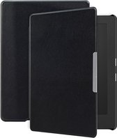 Lunso - Geschikt voor Kobo Aura H20 Edition 1 hoes (6.8 inch) - sleep cover - Zwart