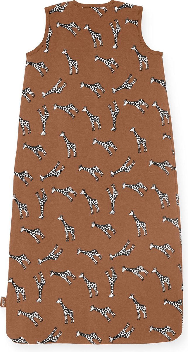 Jollein Zomerslaapzak Baby Jersey 90cm Giraffe - Caramel van Jollein — afbeelding 4