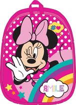 Disney Pluchen Rugzak Minnie Mouse Roze 32 Cm