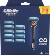 Gillette - Fusion Proglide Set - Holící strojek s náhradními břity (M)