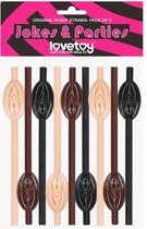 Pussy Straws Pack of 9