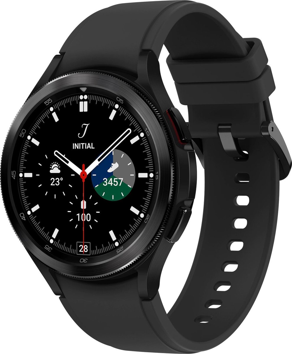 Samsung Galaxy Watch4 Classic 3,56 cm (1.4") 46 mm SAMOLED 4G Zwart GPS