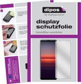 dipos I 2x Beschermfolie helder geschikt voor Sony Xperia 5 II Folie screen-protector (expres kleiner dan het glas omdat het gebogen is)