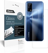 dipos I 2x Pantserfolie mat compatibel met Oppo Realme V5 5G Achterkant Beschermfolie 9H screen-protector (expres kleiner dan het glas omdat het gebogen is)