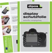 dipos I 2x Beschermfolie mat compatibel met Nikon D610 Folie screen-protector