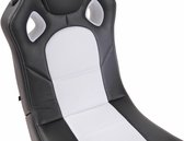 Clp Taupo Gamingstoel - Kunstleer - Zwart/wit