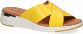 Caprice Dames Slip-on schoen 9-9-27200-26 613 geel G-breedte Maat: 39 EU