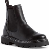 Marco Tozzi Dames Chelseaboot 2-2-25491-27 010 zwart F-breedte Maat: 37 EU