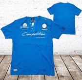 Tshirt Competition blauw -Violento-L-t-shirts heren