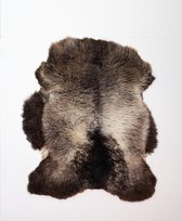 Schapenvacht - Bruin Egaal - 80 x 105 cm - 1004155