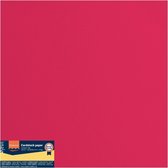 Florence Karton - Coral - 305x305mm - Ruwe textuur - 216g