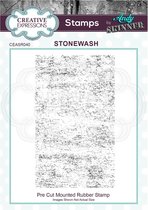 Creative Expressions Cling stamp - Stonewash achtergRond - 12,5 x 7,5cm