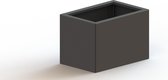 MySteel Gepoedercoat staal plantenbak Texas 400x600  - Kleur: RAL9010 (wit) - Hoogte: 300mm