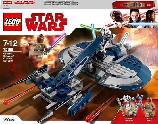 LEGO Star Wars Gevechtsspeeder van General Grievous - 75199 | bol.com