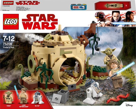 LEGO Star Wars La hutte de Yoda - 75208 | bol.com