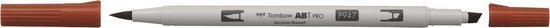Tombow ABT PRO - Marker - op alcoholbasis - burnt sienna - 1 stuk