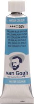 Van Gogh Aquarelverf Tube - 10 ml 535 Ceryleumblauw Phtalo
