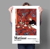 Matisse Red House Print Poster Wall Art Kunst Canvas Printing Op Papier Met Waterproof Inkt 50x70cm Multi-color