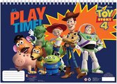 kleur- en stickerboek Toy Story 4 junior 33 cm papier