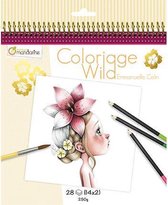 Coloriage Wild 1 Coloring Book - Emmanuele Colin - Kleurboek voor volwassenen