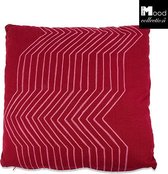 In The Mood Madina Kussen 50 x 50 x 12 cm - Div Kleuren - 2 stuks - Rood