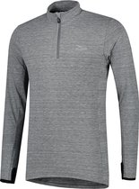 Rogelli Core Hardloopshirt - Lange Mouwen - Heren - Grijs Melange - Maat M