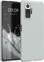 kwmobile telefoonhoesje voor Xiaomi Redmi Note 10 Pro - Hoesje voor smartphone - Back cover in mat lichtgrijs