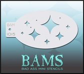 Bad Ass BAM stencil 1015