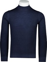 Gran Sasso  Trui Blauw Normaal - Maat XL  - Heren - Herfst/Winter Collectie - Wol