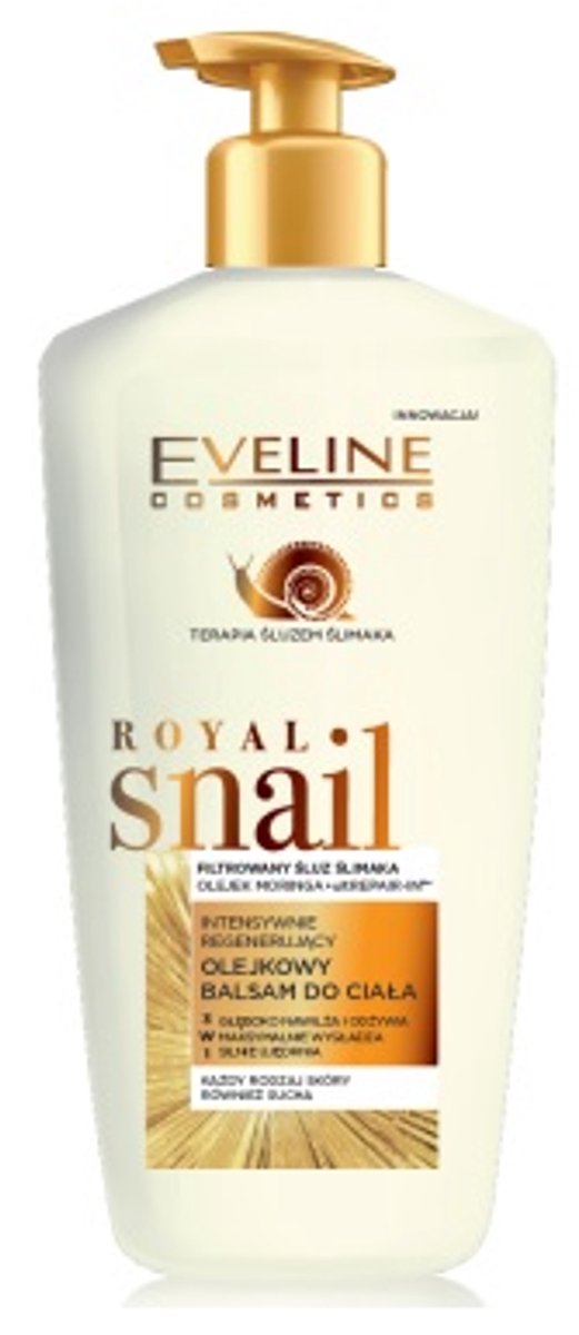 Eveline Cosmetics Royal Snail Intensely Regenerating Oil Body Balm 350ml.