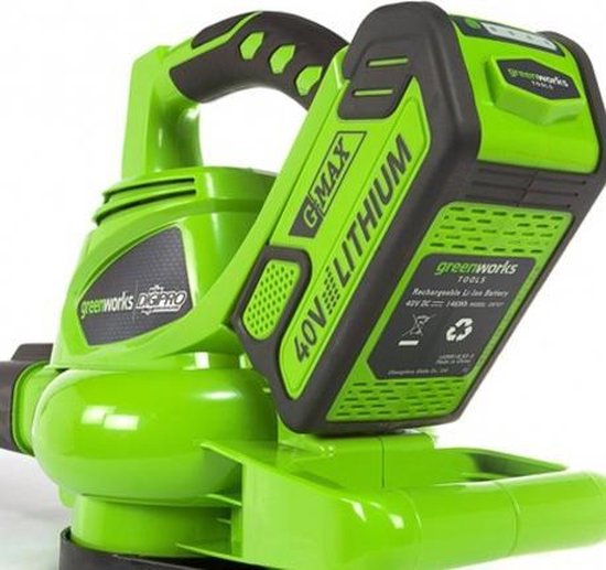 GREENWORKS 40V (2 x 2Ah) bladblazer en bladzuiger van Greenworks — afbeelding 3