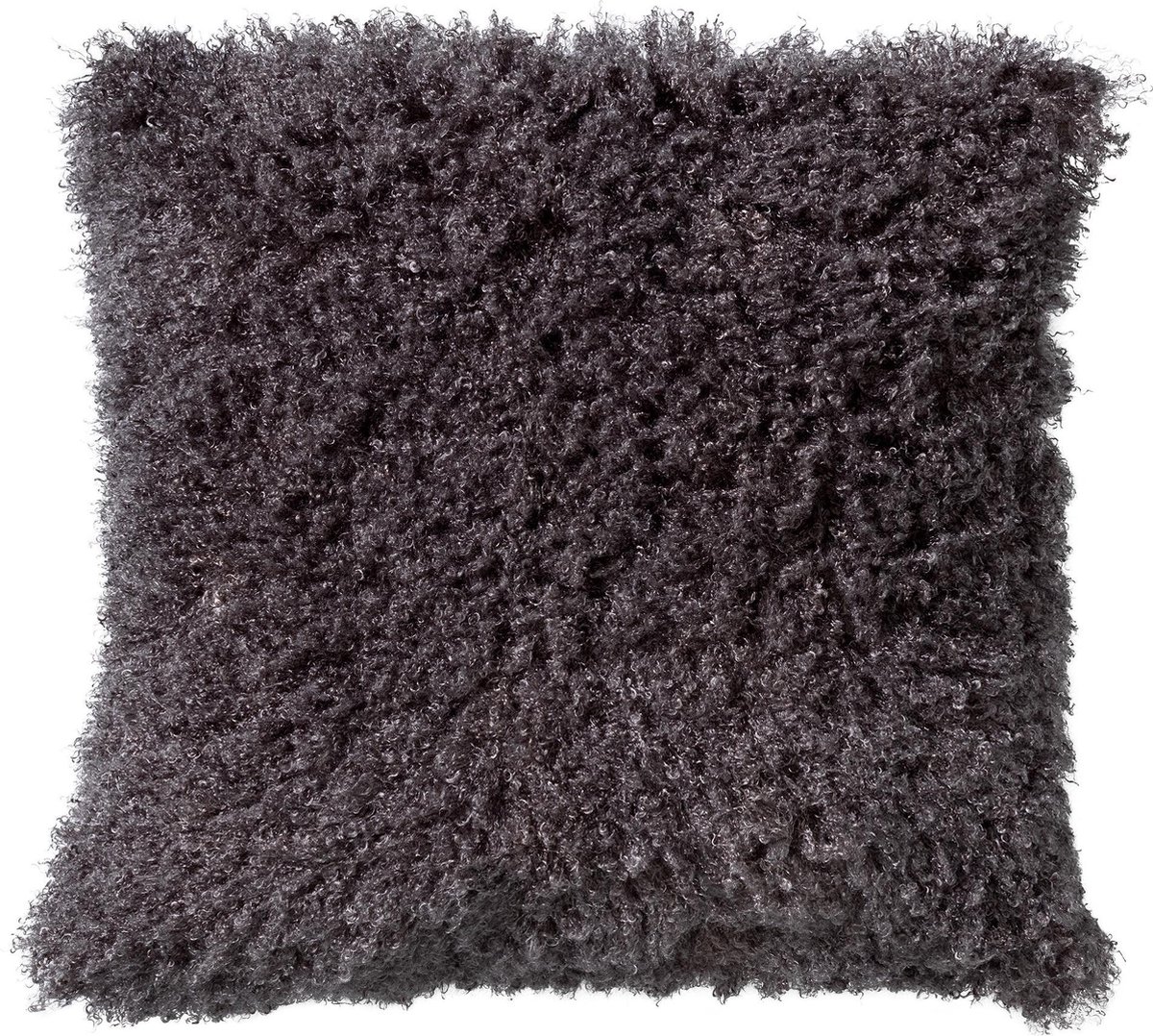 Dutch Decor WODDY - Sierkussen donker grijs 45x45 cm - Inclusief binnenkussen Donkergrijs
