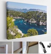 Calanques of Port Pin in Cassis in France - Modern Art Canvas - Horizontal - 84579826 - 115*75 Horizontal