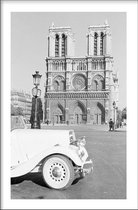 Walljar - Notre Dame '37 - Muurdecoratie - Poster met lijst