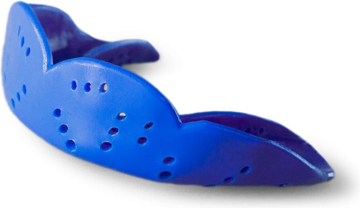 Sisu - Aero 1.6 - Bitje - Gebitsbeschermer / Mondbeschermer / Mouthguard - Maat L - Royal Blauw - Sterke Mondbeschermer voor Volwassenen