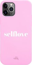 iPhone XS Max Case - Selflove Pink - xoxo Wildhearts Short Quotes Case