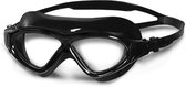 BTTLNS Zwembril - Transparante lenzen - Face Fit Technology - Zacht silicone materiaal - Duurzame snel spanners - Anti-condens lenzen - Essovius 1.0 - Zwart