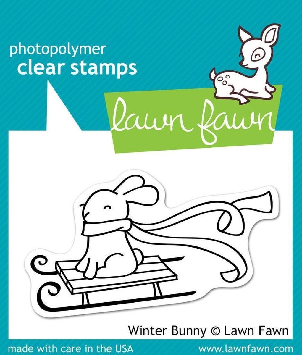 Winter Bunny Clear Stamps (LF327)