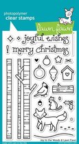 Joy To The Woods Clear Stamps (LF706)