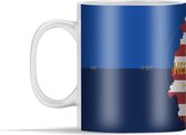 Mok - Kaart - Hessen - Duitsland - Simpel - 350 ml - Beker