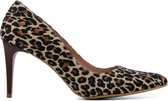 Giulia Dames Suède  Panterprint Pumps / Schoenen Stiletto hak hoogte 9 cm   - Giulia 8 sue - Diversen - Maat 41