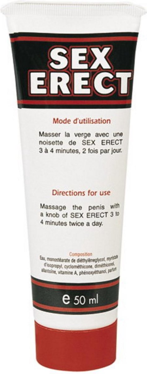 Sex Erect - Stimulerend Middel - Sex Erect - Behoudt Een Keiharde Erectie - 50ml