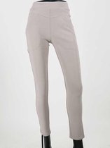 Dames tregging Romy L/XL - Grijs - Luxe & Comfort - Hoge Taille