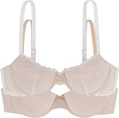 Dorina BH 2-Pack - Chloe T-shirt BH - 80B - Beige