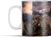 Mok - De Dolomieten met donkere wolken - 350 ml - Beker