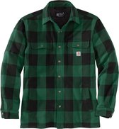 Carhartt heavyweight flannel sherpa lined shirt 104911 G54 Woods M