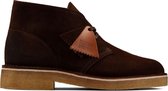 Clarks - Heren schoenen - Desert Boot221 - G - dark tan suede - maat 9,5