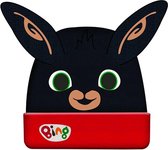 Bing Muts Junior 52-54 Cm Acryl Rood/zwart