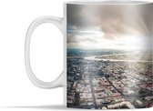 Mok - Zonnestralen schijnen over het centrum van Brisbane in Australië - 350 ml - Beker