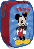opbergmand Mickey Mouse 58 cm textiel blauw/rood